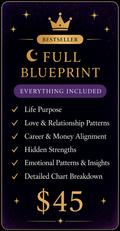 🔮 Full Birth Chart Blueprint | Your Complete Cosmic Reading