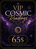 👑 VIP Cosmic Reading | Deep, Priority Birth Chart Experience